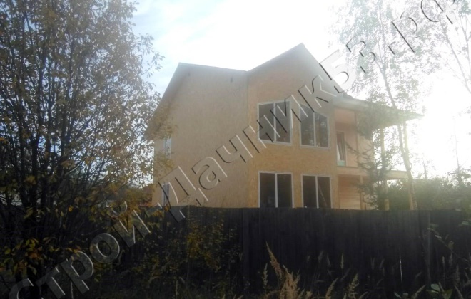 3 Каркасно-щитовой дом 10×9, 180 м², Московская область, Одинцовский район, Посёлок Дубки (1)